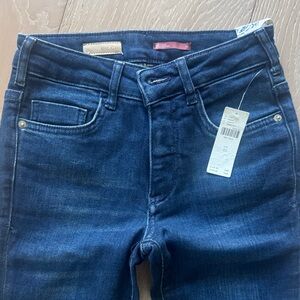 Pilcro Dark Blue Flare Jeans